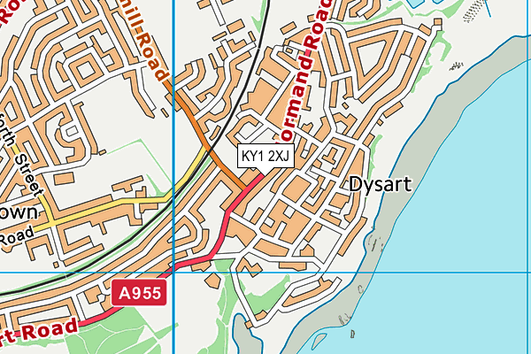 KY1 2XJ map - OS VectorMap District (Ordnance Survey) KY1 2XJ map - OS VectorMap District (Ordnance Survey)
