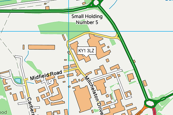 KY1 3LZ map - OS VectorMap District (Ordnance Survey) KY1 3LZ map - OS VectorMap District (Ordnance Survey)