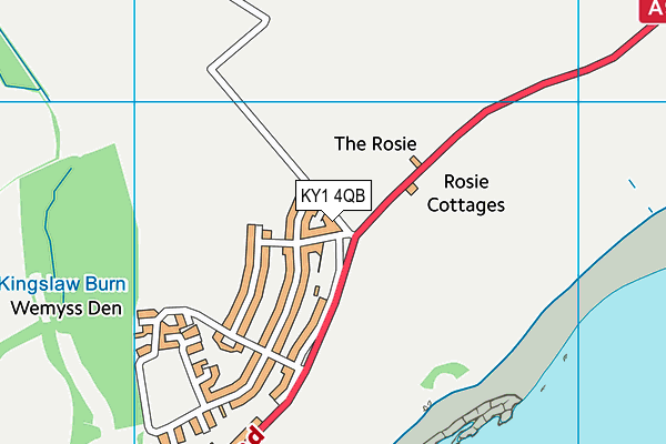 KY1 4QB map - OS VectorMap District (Ordnance Survey) KY1 4QB map - OS VectorMap District (Ordnance Survey)