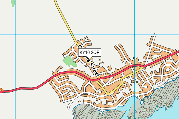 KY10 2QP map - OS VectorMap District (Ordnance Survey) KY10 2QP map - OS VectorMap District (Ordnance Survey)