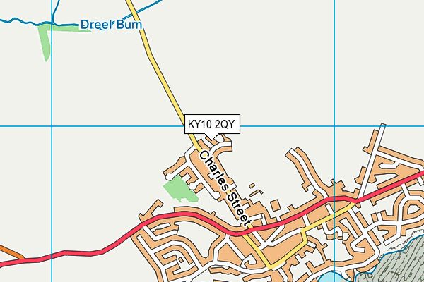 KY10 2QY map - OS VectorMap District (Ordnance Survey) KY10 2QY map - OS VectorMap District (Ordnance Survey)