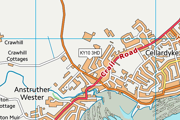 KY10 3HD map - OS VectorMap District (Ordnance Survey) KY10 3HD map - OS VectorMap District (Ordnance Survey)