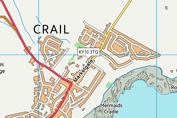 KY10 3TQ map - OS VectorMap District (Ordnance Survey)
