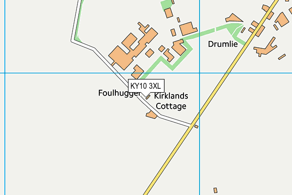 KY10 3XL map - OS VectorMap District (Ordnance Survey) KY10 3XL map - OS VectorMap District (Ordnance Survey)