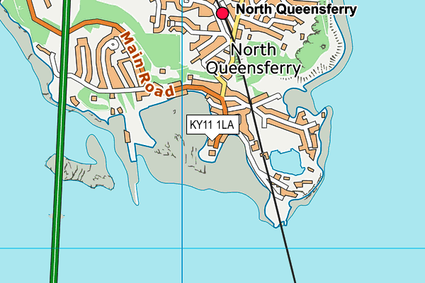 KY11 1LA map - OS VectorMap District (Ordnance Survey) KY11 1LA map - OS VectorMap District (Ordnance Survey)
