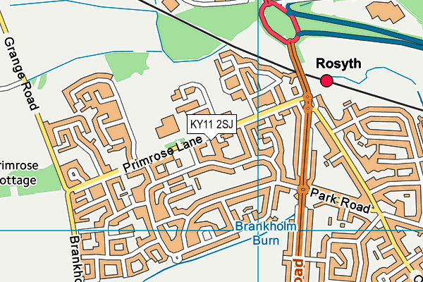KY11 2SJ map - OS VectorMap District (Ordnance Survey) KY11 2SJ map - OS VectorMap District (Ordnance Survey)