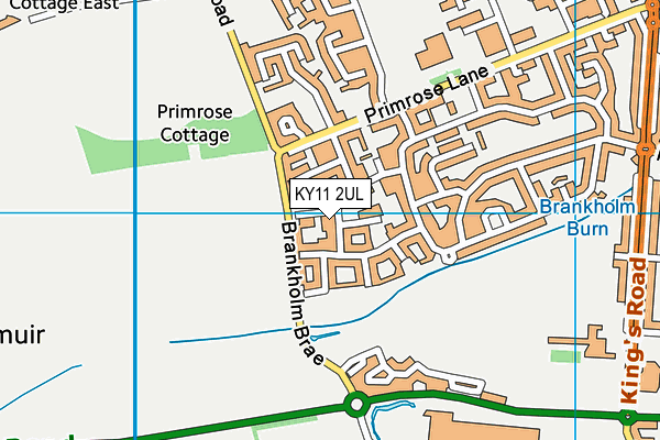KY11 2UL map - OS VectorMap District (Ordnance Survey) KY11 2UL map - OS VectorMap District (Ordnance Survey)