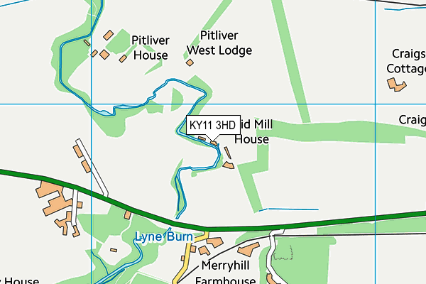 KY11 3HD map - OS VectorMap District (Ordnance Survey) KY11 3HD map - OS VectorMap District (Ordnance Survey)