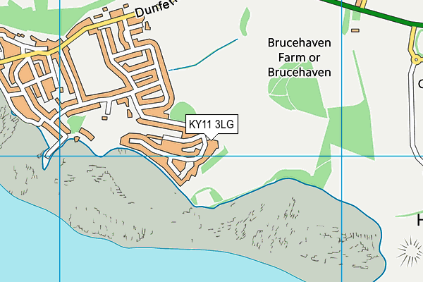 KY11 3LG map - OS VectorMap District (Ordnance Survey) KY11 3LG map - OS VectorMap District (Ordnance Survey)