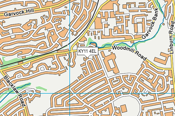 KY11 4EL map - OS VectorMap District (Ordnance Survey) KY11 4EL map - OS VectorMap District (Ordnance Survey)