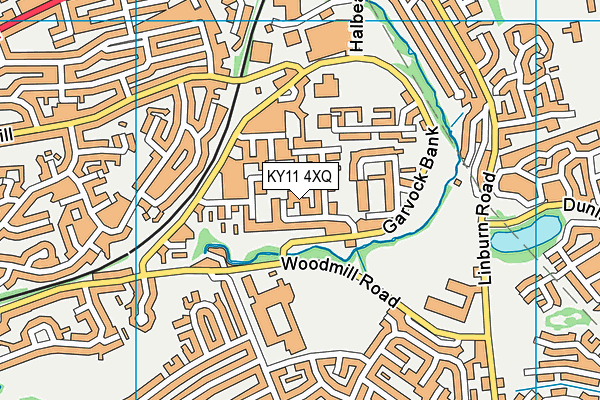 KY11 4XQ map - OS VectorMap District (Ordnance Survey) KY11 4XQ map - OS VectorMap District (Ordnance Survey)