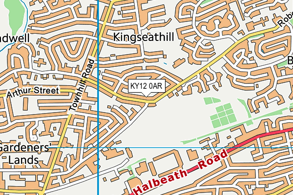 KY12 0AR map - OS VectorMap District (Ordnance Survey) KY12 0AR map - OS VectorMap District (Ordnance Survey)