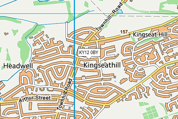 KY12 0BY map - OS VectorMap District (Ordnance Survey) KY12 0BY map - OS VectorMap District (Ordnance Survey)