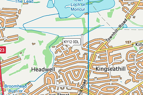 KY12 0DL map - OS VectorMap District (Ordnance Survey) KY12 0DL map - OS VectorMap District (Ordnance Survey)