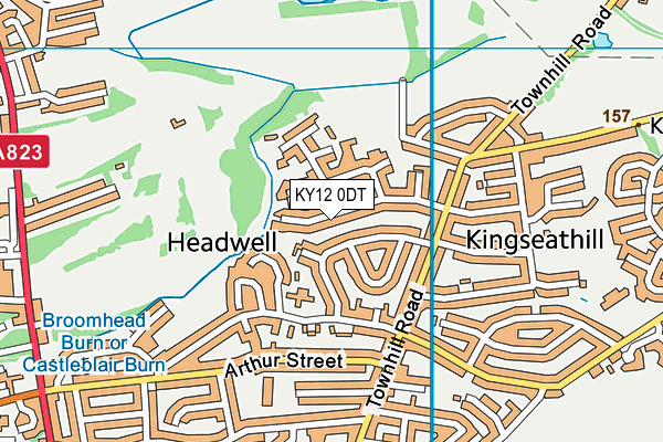 KY12 0DT map - OS VectorMap District (Ordnance Survey) KY12 0DT map - OS VectorMap District (Ordnance Survey)