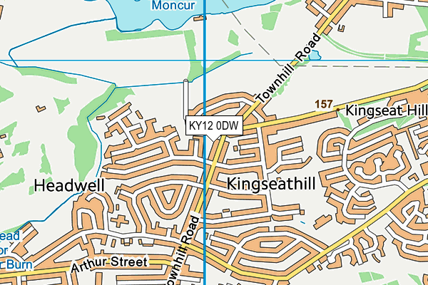 KY12 0DW map - OS VectorMap District (Ordnance Survey) KY12 0DW map - OS VectorMap District (Ordnance Survey)