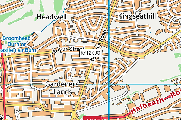 KY12 0JG map - OS VectorMap District (Ordnance Survey) KY12 0JG map - OS VectorMap District (Ordnance Survey)