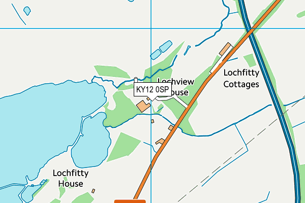 KY12 0SP map - OS VectorMap District (Ordnance Survey) KY12 0SP map - OS VectorMap District (Ordnance Survey)