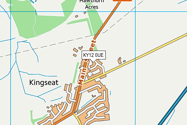 KY12 0UE map - OS VectorMap District (Ordnance Survey) KY12 0UE map - OS VectorMap District (Ordnance Survey)