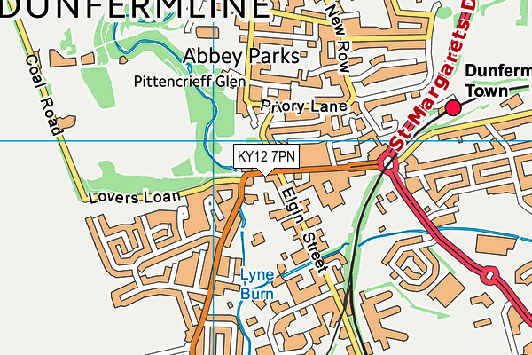 KY12 7PN map - OS VectorMap District (Ordnance Survey) KY12 7PN map - OS VectorMap District (Ordnance Survey)