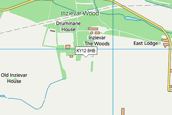 KY12 8HB map - OS VectorMap District (Ordnance Survey) KY12 8HB map - OS VectorMap District (Ordnance Survey)