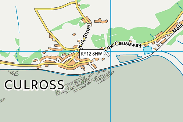 KY12 8HW map - OS VectorMap District (Ordnance Survey) KY12 8HW map - OS VectorMap District (Ordnance Survey)