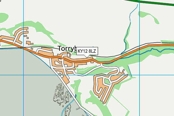 KY12 8LZ map - OS VectorMap District (Ordnance Survey) KY12 8LZ map - OS VectorMap District (Ordnance Survey)