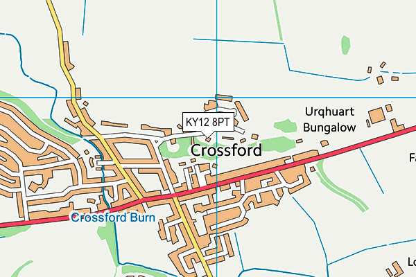 KY12 8PT map - OS VectorMap District (Ordnance Survey) KY12 8PT map - OS VectorMap District (Ordnance Survey)