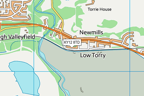 KY12 8TD map - OS VectorMap District (Ordnance Survey) KY12 8TD map - OS VectorMap District (Ordnance Survey)