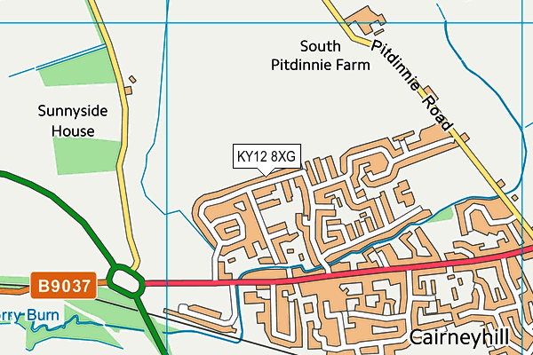 KY12 8XG map - OS VectorMap District (Ordnance Survey) KY12 8XG map - OS VectorMap District (Ordnance Survey)