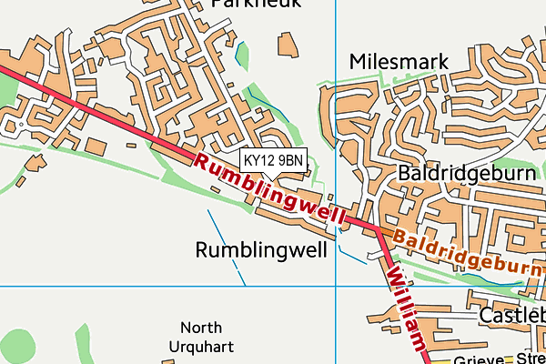 KY12 9BN map - OS VectorMap District (Ordnance Survey) KY12 9BN map - OS VectorMap District (Ordnance Survey)