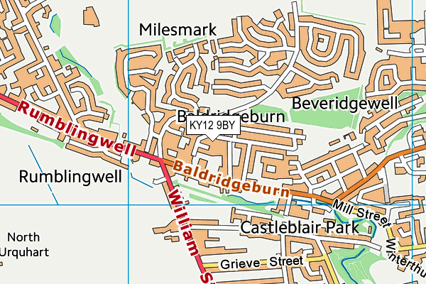 KY12 9BY map - OS VectorMap District (Ordnance Survey) KY12 9BY map - OS VectorMap District (Ordnance Survey)