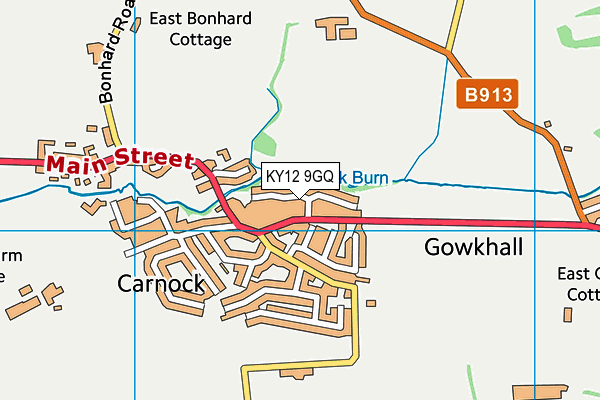 KY12 9GQ map - OS VectorMap District (Ordnance Survey) KY12 9GQ map - OS VectorMap District (Ordnance Survey)