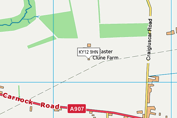 KY12 9HN map - OS VectorMap District (Ordnance Survey) KY12 9HN map - OS VectorMap District (Ordnance Survey)