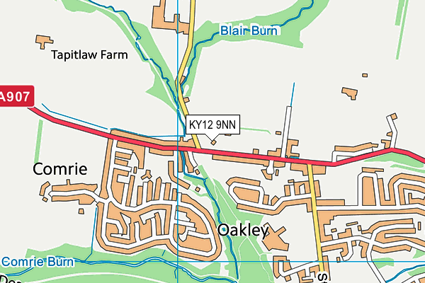 KY12 9NN map - OS VectorMap District (Ordnance Survey) KY12 9NN map - OS VectorMap District (Ordnance Survey)