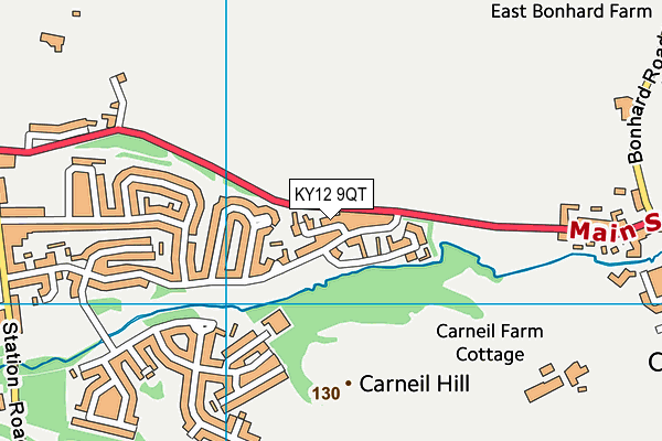 KY12 9QT map - OS VectorMap District (Ordnance Survey) KY12 9QT map - OS VectorMap District (Ordnance Survey)