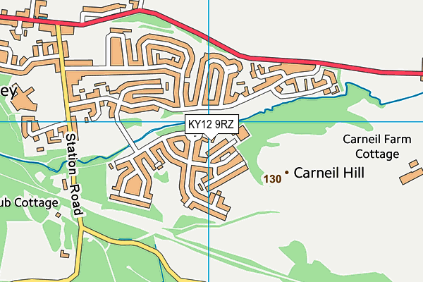 KY12 9RZ map - OS VectorMap District (Ordnance Survey) KY12 9RZ map - OS VectorMap District (Ordnance Survey)
