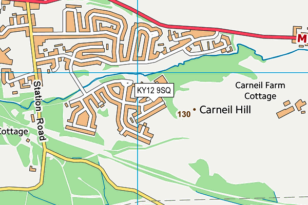 KY12 9SQ map - OS VectorMap District (Ordnance Survey) KY12 9SQ map - OS VectorMap District (Ordnance Survey)