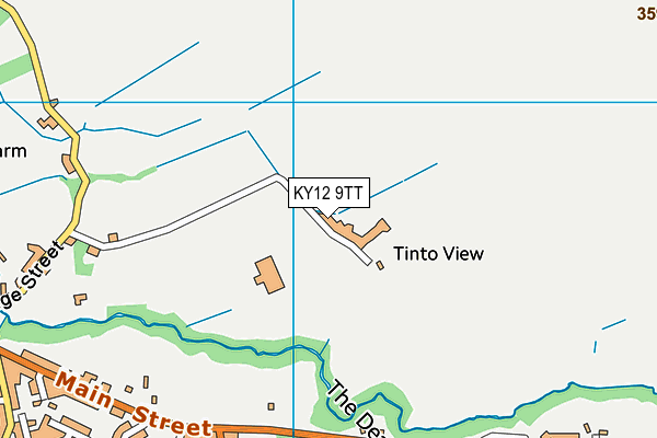 KY12 9TT map - OS VectorMap District (Ordnance Survey) KY12 9TT map - OS VectorMap District (Ordnance Survey)