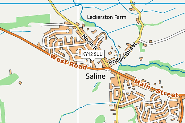 KY12 9UU map - OS VectorMap District (Ordnance Survey) KY12 9UU map - OS VectorMap District (Ordnance Survey)