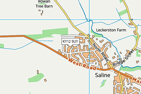KY12 9UY map - OS VectorMap District (Ordnance Survey) KY12 9UY map - OS VectorMap District (Ordnance Survey)
