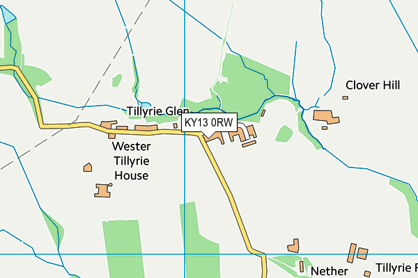 KY13 0RW map - OS VectorMap District (Ordnance Survey) KY13 0RW map - OS VectorMap District (Ordnance Survey)