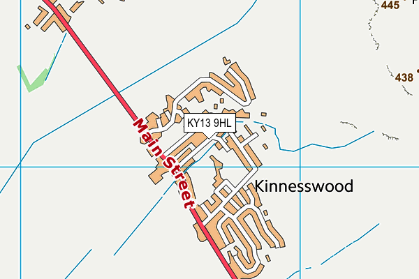 KY13 9HL map - OS VectorMap District (Ordnance Survey) KY13 9HL map - OS VectorMap District (Ordnance Survey)