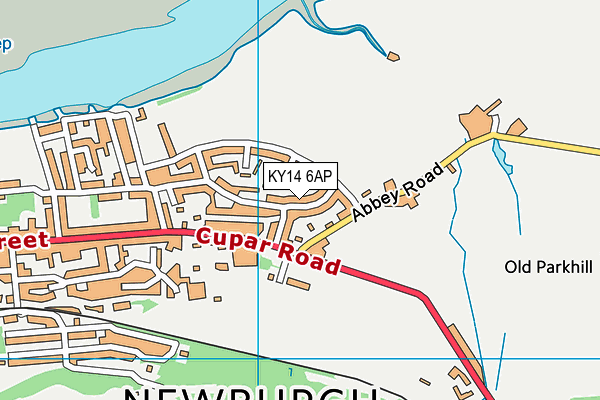 KY14 6AP map - OS VectorMap District (Ordnance Survey) KY14 6AP map - OS VectorMap District (Ordnance Survey)