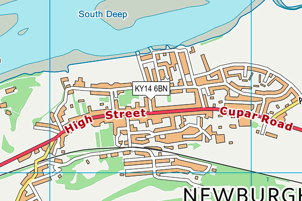 KY14 6BN map - OS VectorMap District (Ordnance Survey) KY14 6BN map - OS VectorMap District (Ordnance Survey)