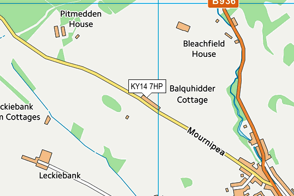 KY14 7HP map - OS VectorMap District (Ordnance Survey) KY14 7HP map - OS VectorMap District (Ordnance Survey)