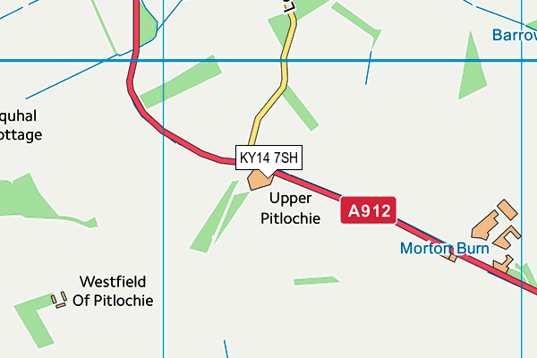 KY14 7SH map - OS VectorMap District (Ordnance Survey) KY14 7SH map - OS VectorMap District (Ordnance Survey)