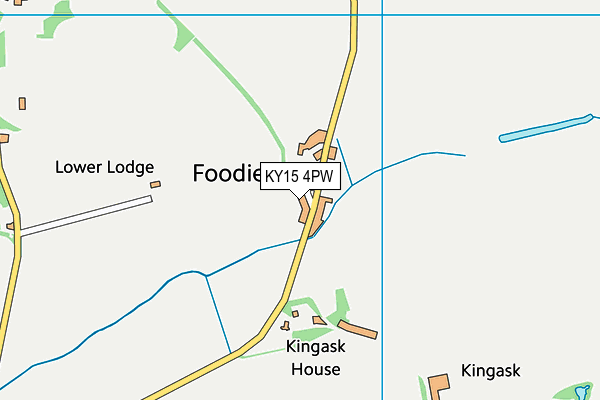 KY15 4PW map - OS VectorMap District (Ordnance Survey) KY15 4PW map - OS VectorMap District (Ordnance Survey)