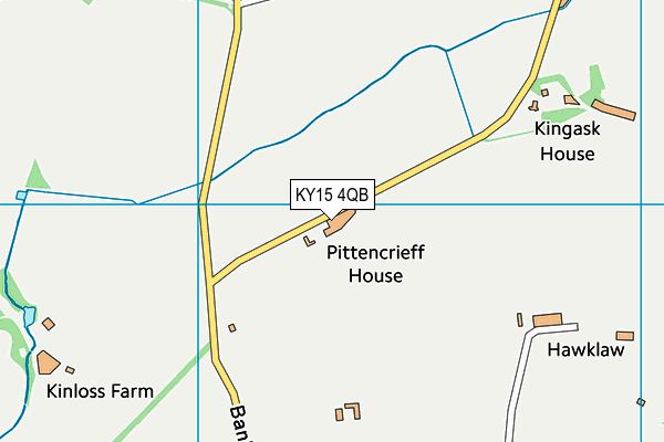 KY15 4QB map - OS VectorMap District (Ordnance Survey)