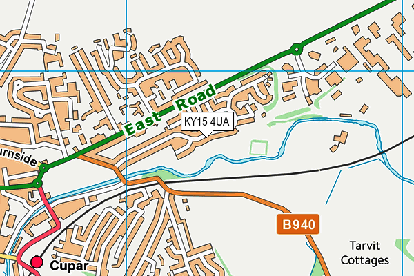 KY15 4UA map - OS VectorMap District (Ordnance Survey)